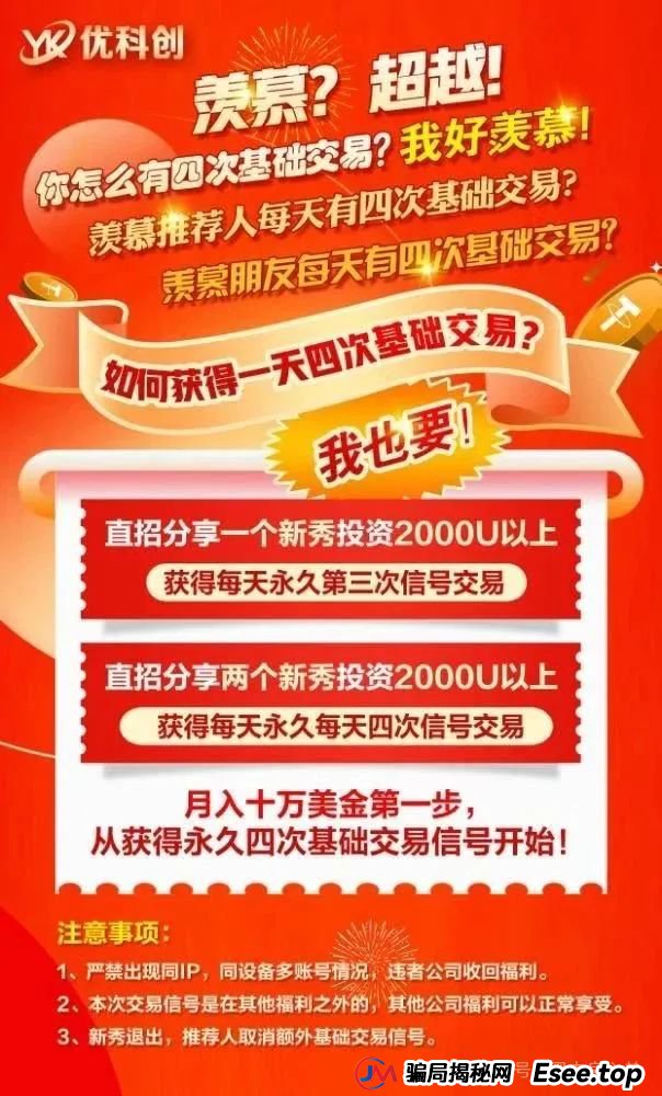 曝光 | 优科创(利鼎交易所)跟单类资金盘骗局,背后不为人知的事,注意警惕。(3) 曝光 | 优科创(利鼎交易所)跟单类资金盘骗局,背后不为人知的事,注意警惕。(3)