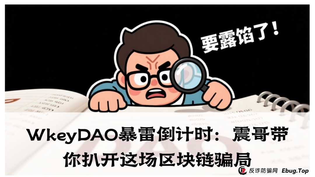 WkeyDAO暴雷倒计时:震哥带你扒开这场区块链骗局(1) WkeyDAO暴雷倒计时:震哥带你扒开这场区块链骗局(1)