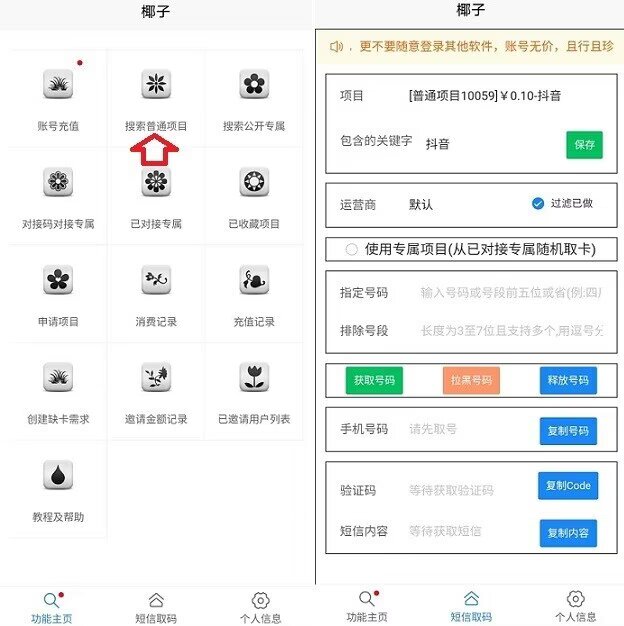 椰子暴利拉新平台 个人跟工作室做项目必备！用过的都说好！(2)
