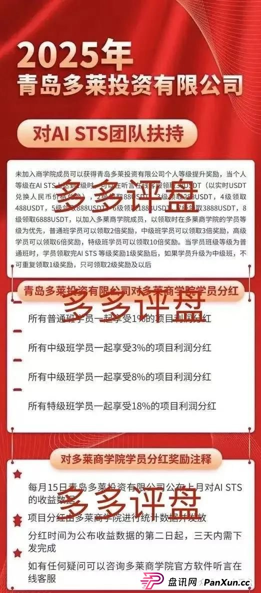 AISTS资金盘最新消息:【多莱商学院】现已开启第二轮连环骗局,你的本金正在裸奔!(3) AISTS资金盘最新消息:【多莱商学院】现已开启第二轮连环骗局,你的本金正在裸奔!(3)