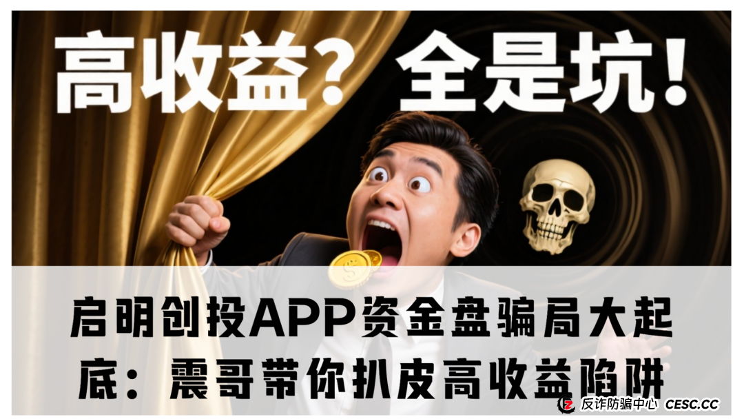启明创投APP资金盘骗局大起底:震哥带你扒皮高收益陷阱(1) 启明创投APP资金盘骗局大起底:震哥带你扒皮高收益陷阱(1)