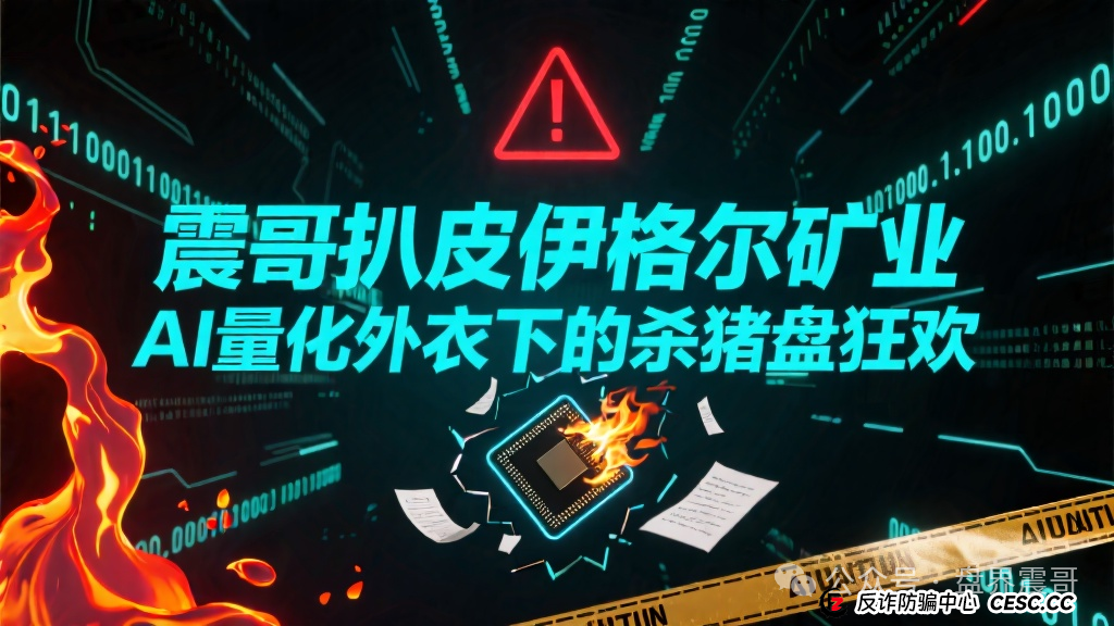 扒皮伊格尔矿业:AI量化外衣下的杀猪盘狂欢(1) 扒皮伊格尔矿业:AI量化外衣下的杀猪盘狂欢(1)