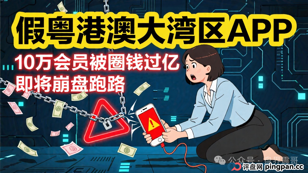 假粤港澳大湾区APP,10万会员被圈钱过亿,即将崩盘跑路(1) 假粤港澳大湾区APP,10万会员被圈钱过亿,即将崩盘跑路(1)