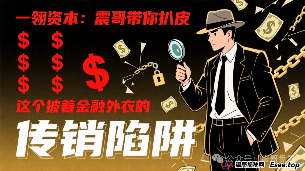 一翎资本:震哥带你扒皮这个披着金融外衣的传销陷阱(1) 一翎资本:震哥带你扒皮这个披着金融外衣的传销陷阱(1)