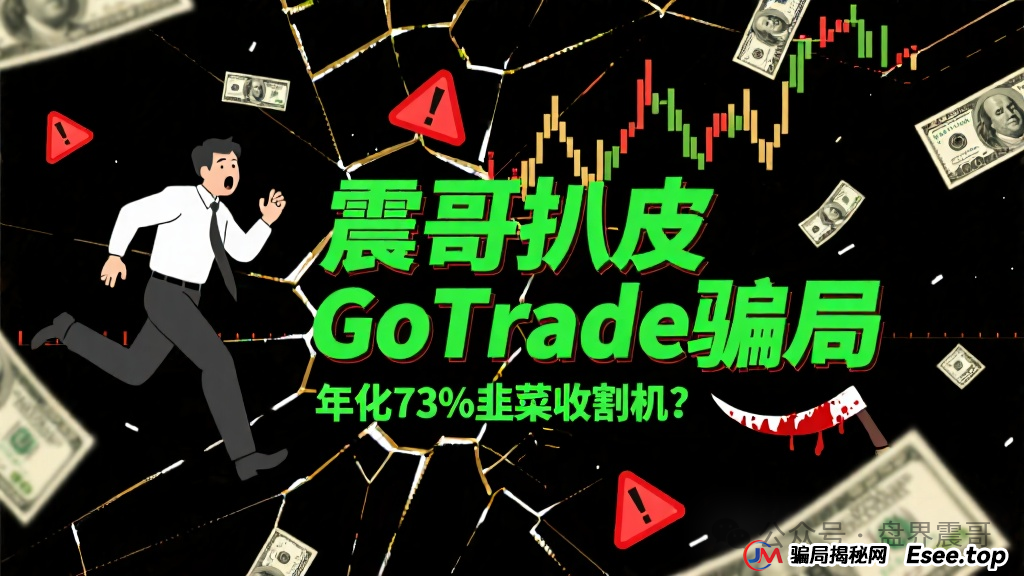 震哥扒皮GoTrade骗局:年化73%的韭菜收割机?(1) 震哥扒皮GoTrade骗局:年化73%的韭菜收割机?(1)