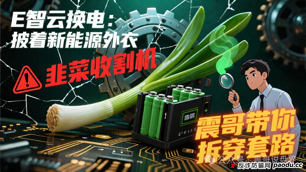 E智云换电:披着新能源外衣的韭菜收割机,震哥带你拆穿套路(1) E智云换电:披着新能源外衣的韭菜收割机,震哥带你拆穿套路(1)