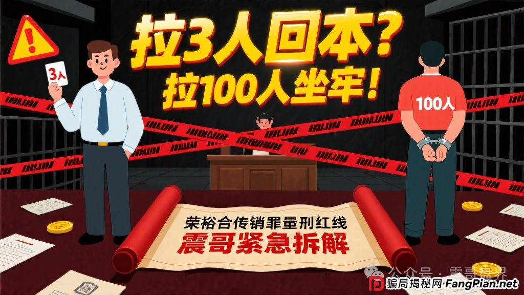 拉3人回本?拉100人坐牢!荣裕合传销罪量刑红线震哥紧急拆解(1) 拉3人回本?拉100人坐牢!荣裕合传销罪量刑红线震哥紧急拆解(1)
