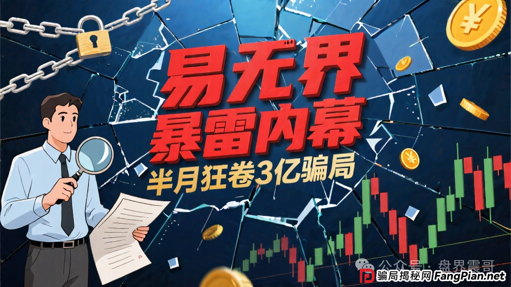 易无界暴雷内幕:震哥带你扒皮这个半月狂卷3亿的骗局(1) 易无界暴雷内幕:震哥带你扒皮这个半月狂卷3亿的骗局(1)