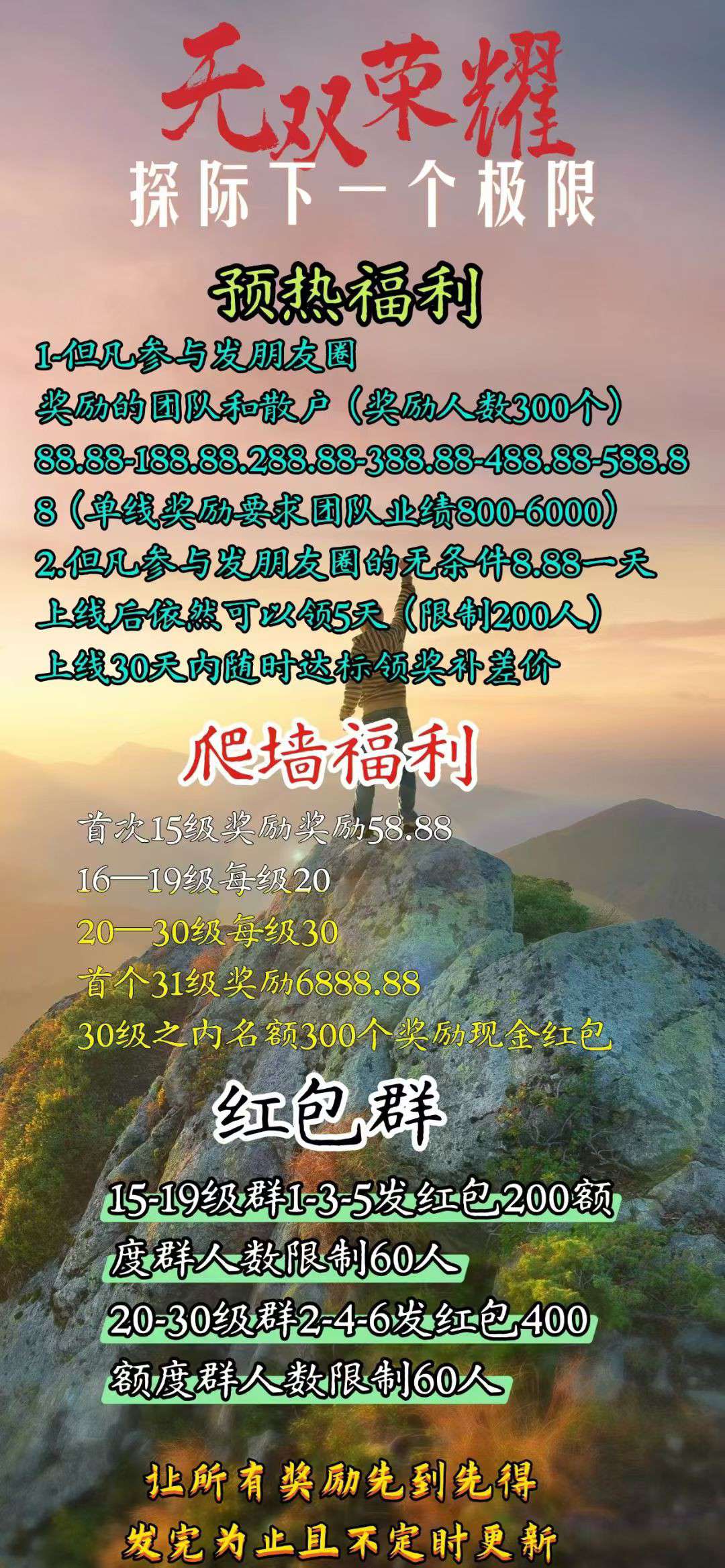 无双荣耀首码,上墙模式,保底收益高(5) 无双荣耀首码,上墙模式,保底收益高(5)