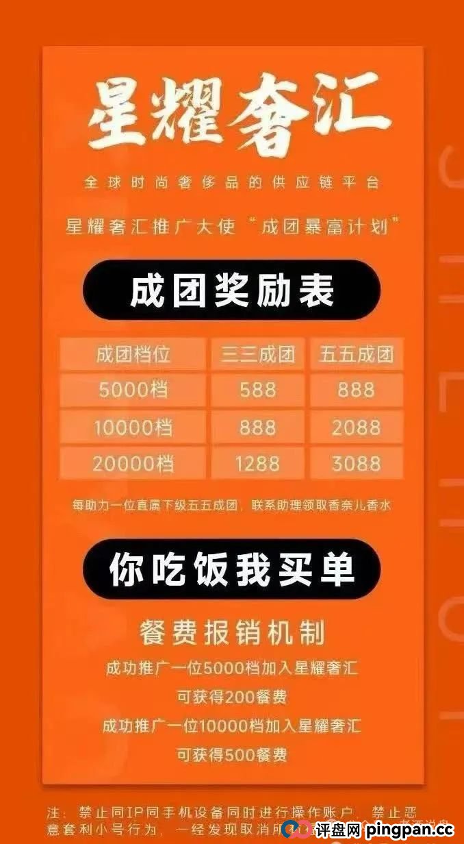 紧急提示:【星耀奢汇】短命分红盘露败象,随时可能崩盘跑路(3) 紧急提示:【星耀奢汇】短命分红盘露败象,随时可能崩盘跑路(3)