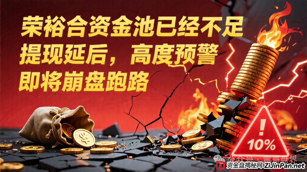 荣裕合资金池已经不足提现延后,高度预警,即将崩盘跑路(1) 荣裕合资金池已经不足提现延后,高度预警,即将崩盘跑路(1)