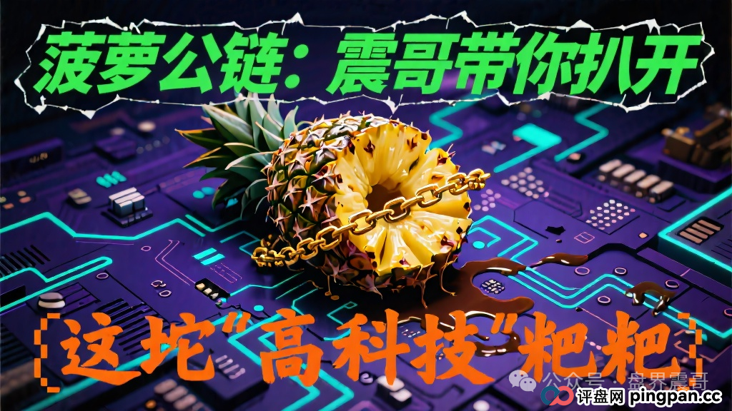 菠萝公链(PSC):震哥带你扒开这坨“高科技”粑粑(1) 菠萝公链(PSC):震哥带你扒开这坨“高科技”粑粑(1)