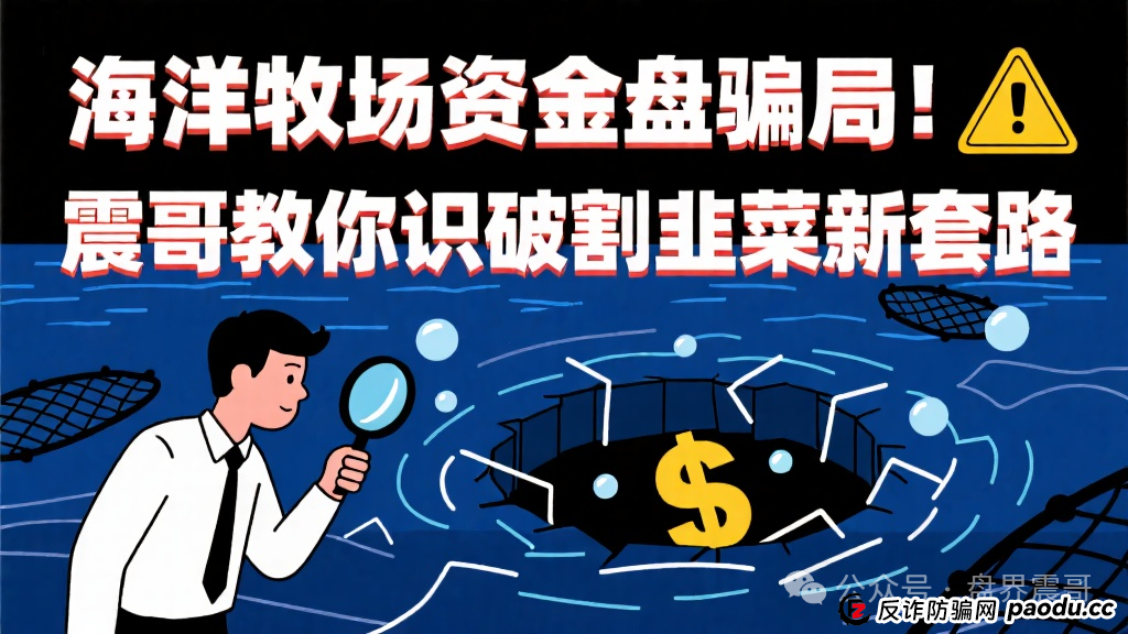海洋牧场资金盘骗局!震哥教你识破割韭菜新套路(1) 海洋牧场资金盘骗局!震哥教你识破割韭菜新套路(1)