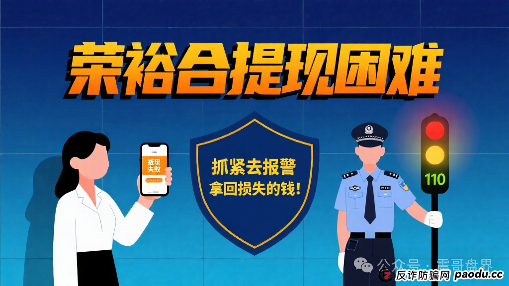 荣裕合提现困难,抓紧去报警,拿回损失的钱!(1) 荣裕合提现困难,抓紧去报警,拿回损失的钱!(1)