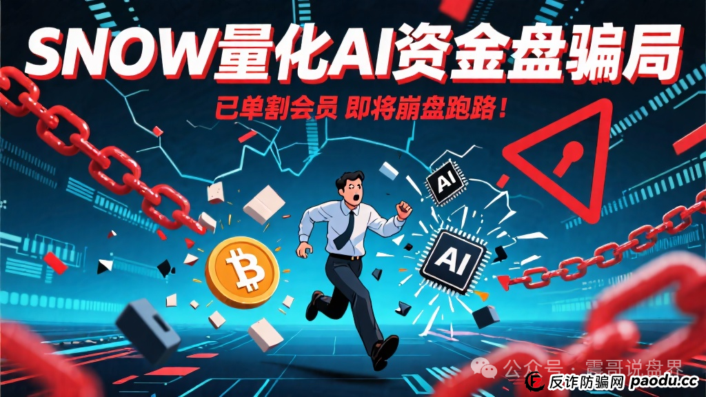 SNOW量化AI资金盘骗局,已经单割会员,即将崩盘跑路!(1) SNOW量化AI资金盘骗局,已经单割会员,即将崩盘跑路!(1)