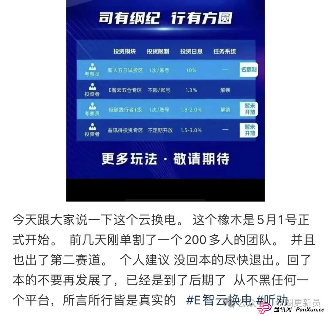 8月31日曝光‼️最新资金盘诈骗项目,E智云换电,VAX(VaultX),老虎AI量化随时可能卷钱跑路(1) 8月31日曝光‼️最新资金盘诈骗项目,E智云换电,VAX(VaultX),老虎AI量化随时可能卷钱跑路(1)
