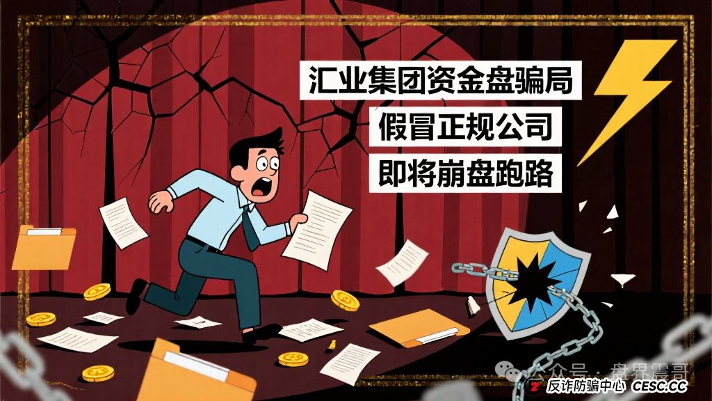 “滙业集团”资金盘骗局,假冒正规公司,即将崩盘跑路(1) “滙业集团”资金盘骗局,假冒正规公司,即将崩盘跑路(1)