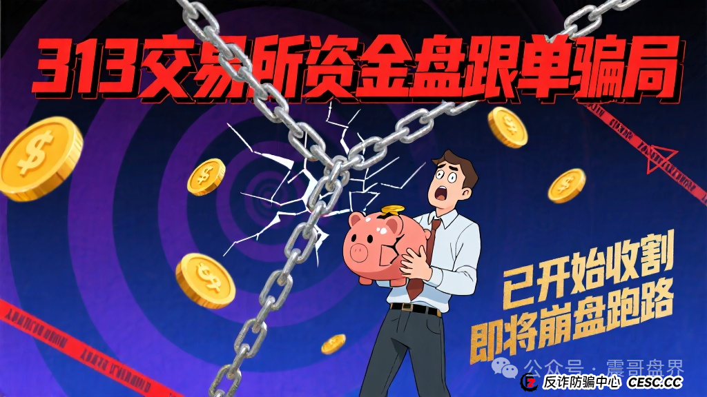 313交易所资金盘跟单骗局,已经开始单割会员,即将崩盘跑路(1) 313交易所资金盘跟单骗局,已经开始单割会员,即将崩盘跑路(1)