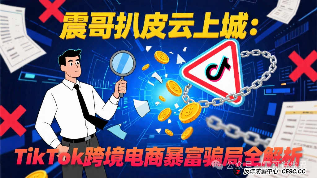 扒皮云上城:TikTok跨境电商的暴富骗局全解析(1) 扒皮云上城:TikTok跨境电商的暴富骗局全解析(1)