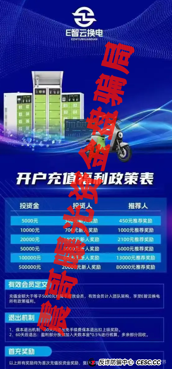 E智云换电暴雷预警!震哥拆穿年入13万的画饼套路(3) E智云换电暴雷预警!震哥拆穿年入13万的画饼套路(3)
