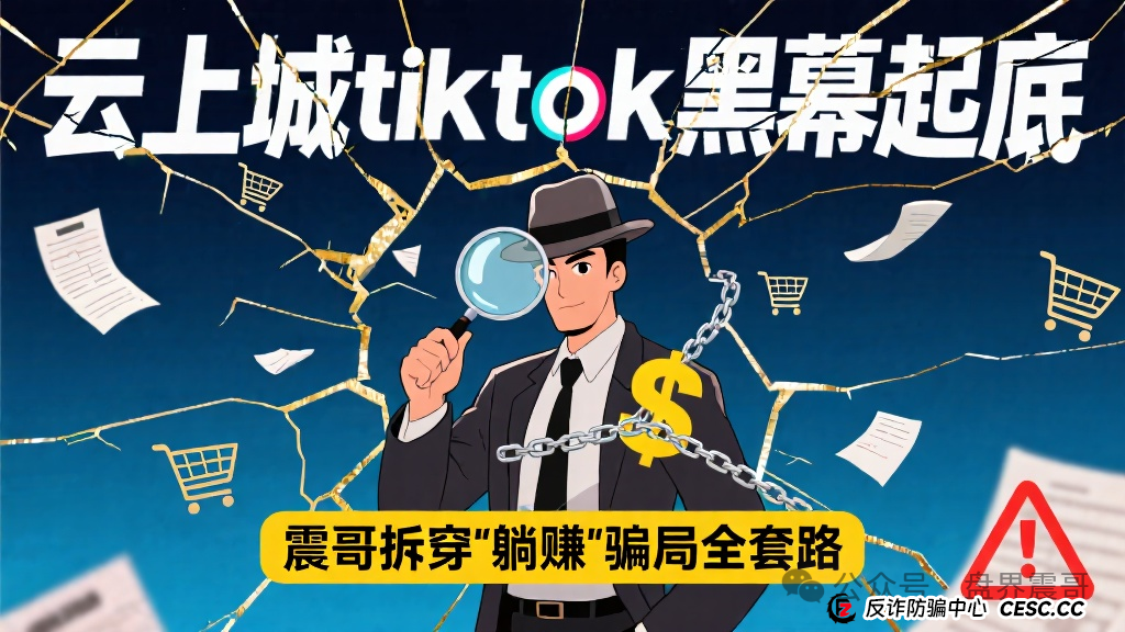 云上城tiktok黑幕起底:震哥拆穿跨境电商"躺赚"骗局全套路(1) 云上城tiktok黑幕起底:震哥拆穿跨境电商"躺赚"骗局全套路(1)