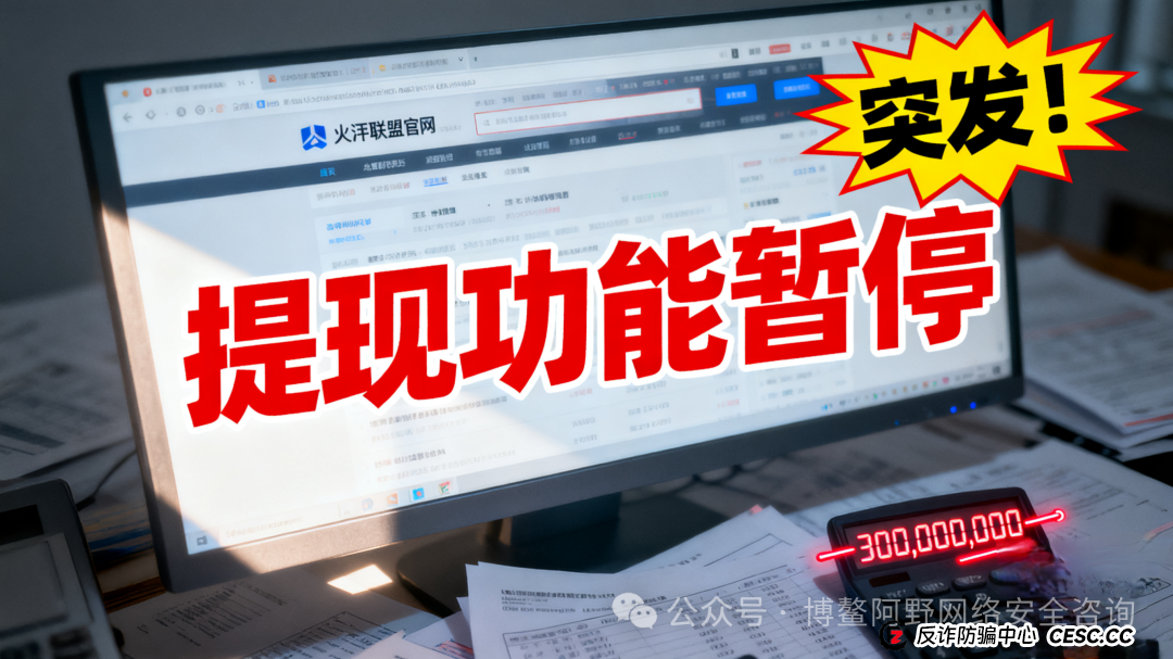 突发!!火币联盟暂停提现跑路,3亿资金蒸发,投资者血本无归(1) 突发!!火币联盟暂停提现跑路,3亿资金蒸发,投资者血本无归(1)