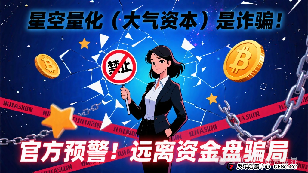 星空量化(大气资本)是诈骗!官方已经发布预警,请远离资金盘骗局(1) 星空量化(大气资本)是诈骗!官方已经发布预警,请远离资金盘骗局(1)