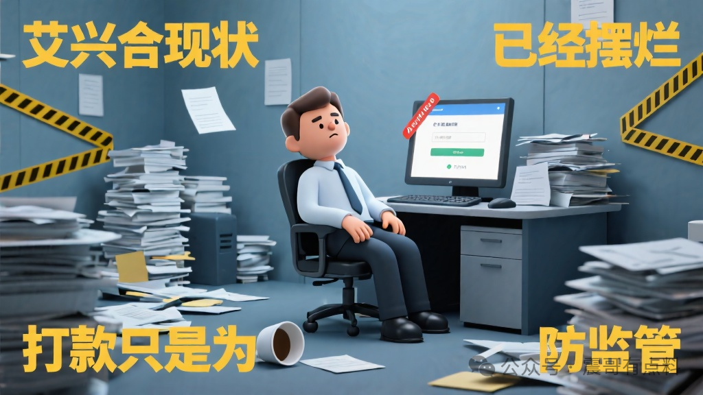 艾兴合现状:已经摆烂,打款只是为了防监管(1) 艾兴合现状:已经摆烂,打款只是为了防监管(1)