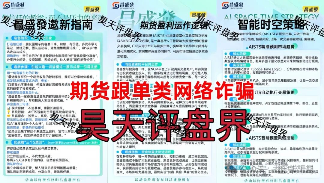 昌盛發期货跟单类资金盘骗局,大量单割会员,高度预警,即将崩盘跑路!(1) 昌盛發期货跟单类资金盘骗局,大量单割会员,高度预警,即将崩盘跑路!(1)