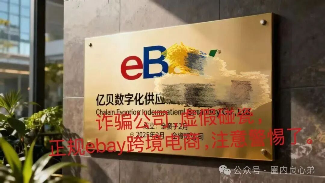 套牌的“亿贝(ebay),打着正主跨境电商名号,肆意圈钱,注意警惕。(1) 套牌的“亿贝(ebay),打着正主跨境电商名号,肆意圈钱,注意警惕。(1)