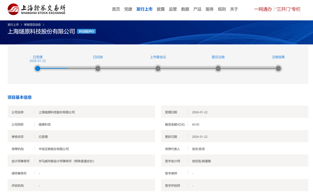 国产GPU四小龙之一燧原股份IPO获受理(1) 国产GPU四小龙之一燧原股份IPO获受理(1)
