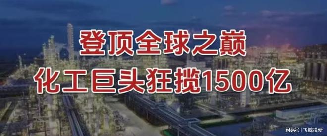 登顶全球之巅,狂揽1500亿,化工巨头,野心很大!(1) 登顶全球之巅,狂揽1500亿,化工巨头,野心很大!(1)