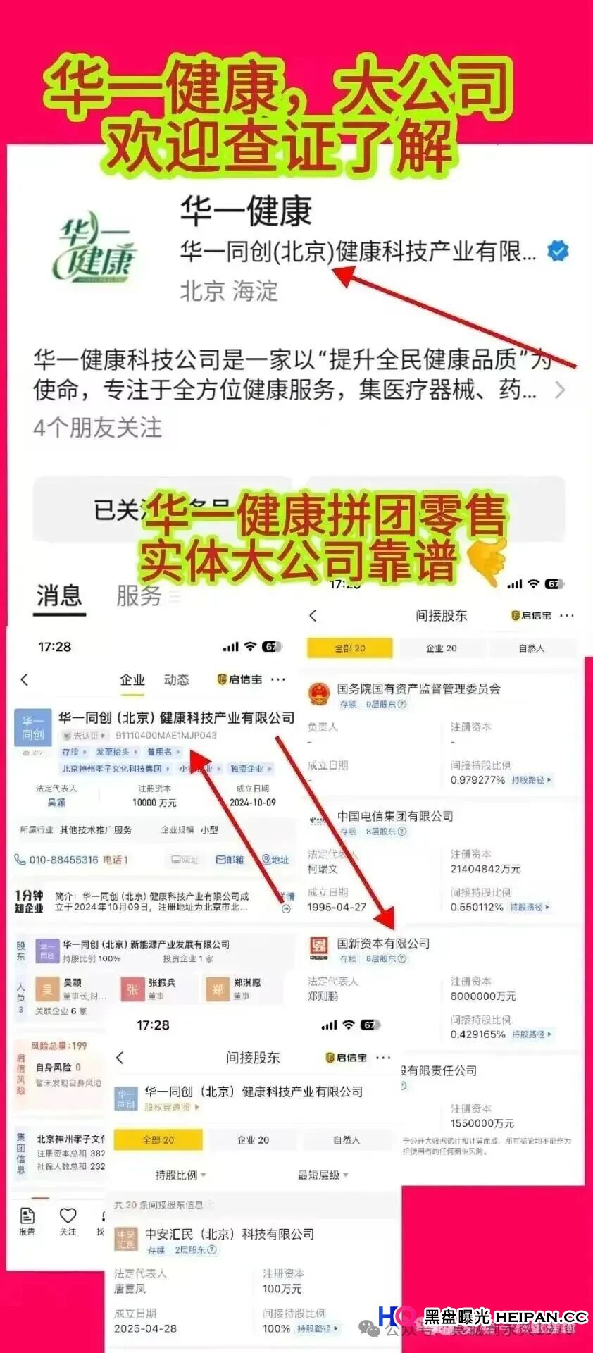 起底“华一健康”拼团骗局：499元入门，号称“20天赚4000”，实为精心包装的庞氏模型(2)