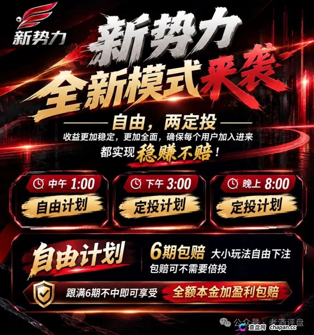 新势力彩票盘疯狂造势!超大活动力度背后,必是收割前兆!(9) 新势力彩票盘疯狂造势!超大活动力度背后,必是收割前兆!(9)